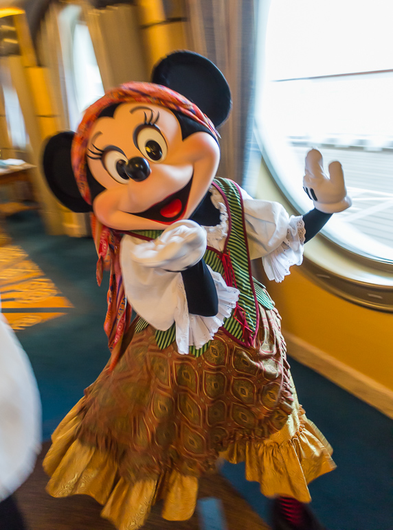 I caught a quick photo of Minnie on pirate night as she walked by. (240.78 KB)