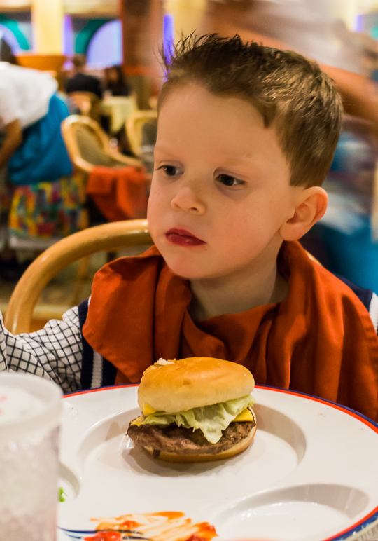 Lucas with his burger. (204.76 KB)
