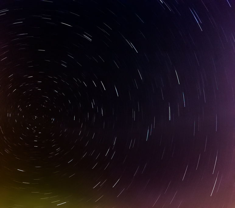 Star trail photos are challenging in some ways, but fun to take. (148.82 KB)
