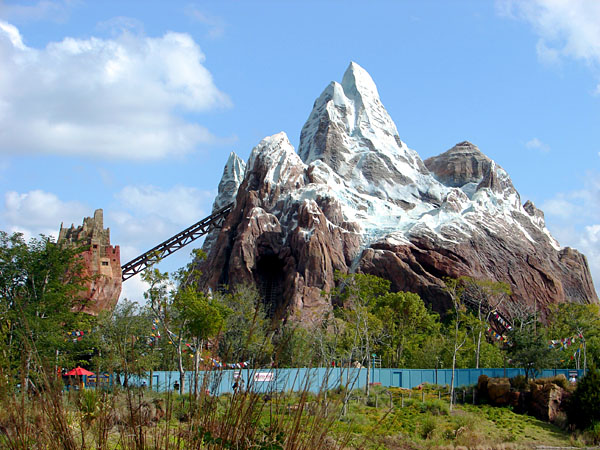 Beautiful picture of Expedition Everest, opening this spring (116.82 KB)