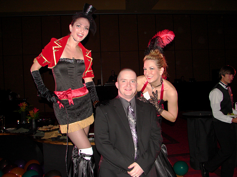 Me with those chicks on stilts (191.30 KB)