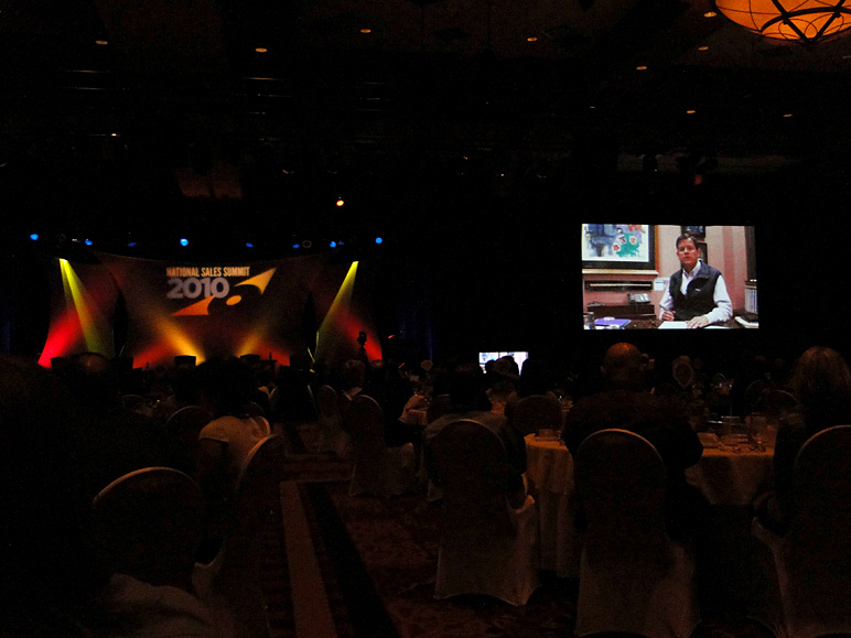 The Convention enjoys a video message from David Ingram (141.22 KB)