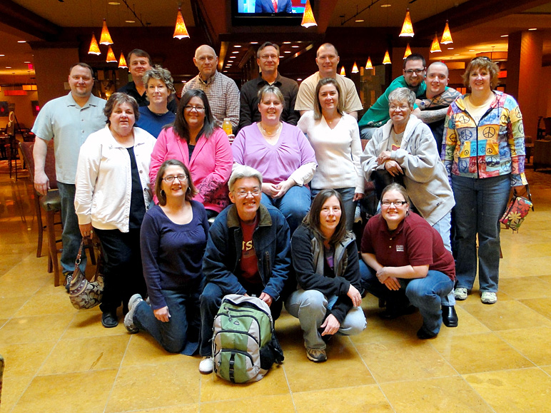 Here's a group photo of 
