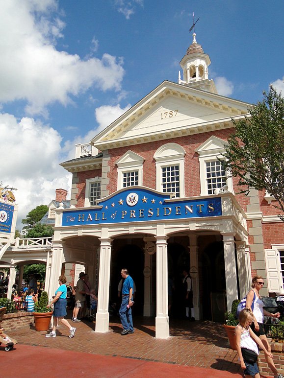 One of my favorites: The Hall of Presidents (264.13 KB)