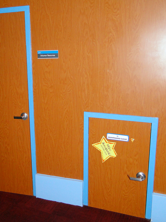 Check out the little door; it's Mike Wazowski's (183.32 KB)