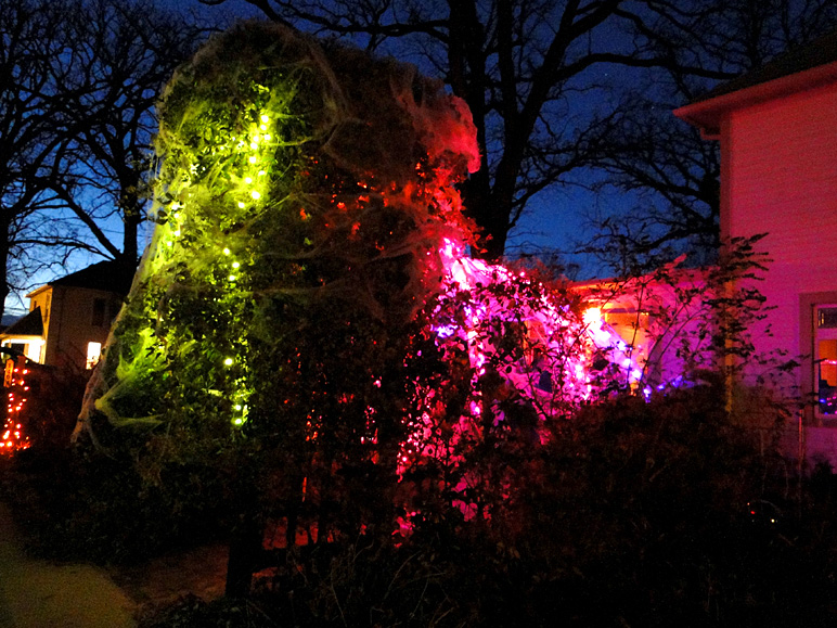 One house we visited really enjoyed doing some lighting outside their house (265.17 KB)