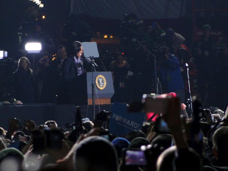 Michelle Obama speaking (140.80 KB)