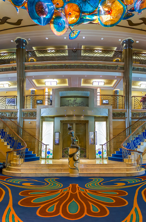 This panoramic shows a good chunk of the main lobby. (366.97 KB)