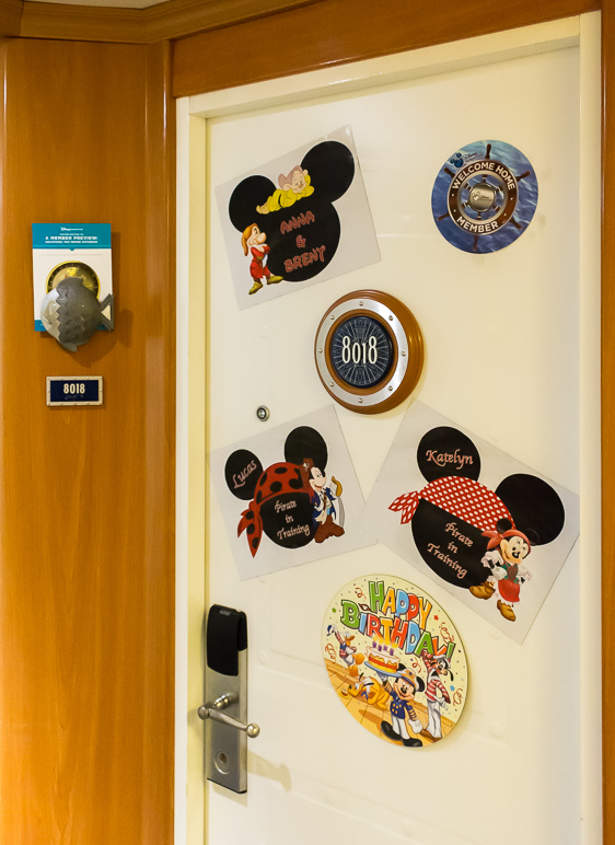 The decorations on the outside of our door weren't subtle. (219.84 KB)