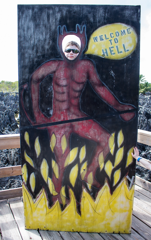 Drew welcoming you to Hell. (287.28 KB)