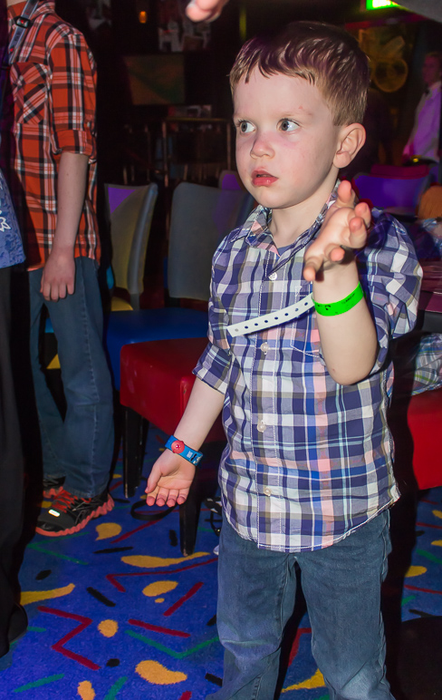 Lucas was really unsure about this dance party. (233.54 KB)