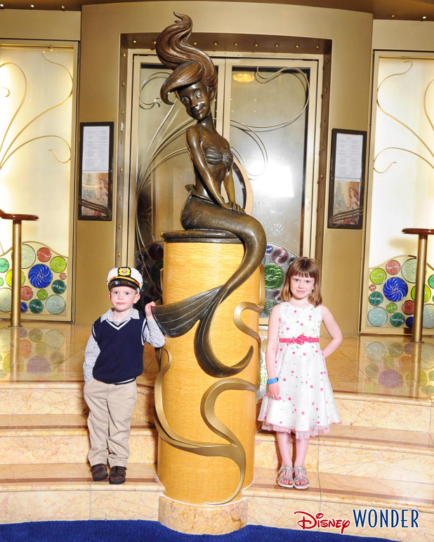 Katelyn and Lucas with Ariel. (323.36 KB)