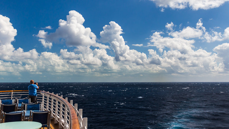 Our impromptu day at sea was windy, but very pretty. (193.78 KB)