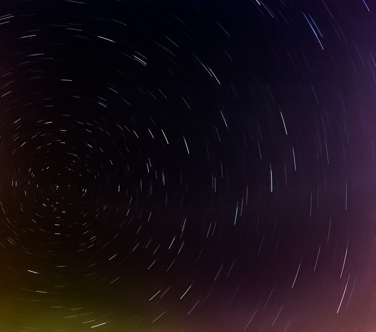 Star trail photos are challenging in some ways, but fun to take. (148.82 KB)