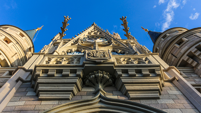 I've never seen anyone capture this kind of angle of the Cinderella Castle entrance. (264.98 KB)