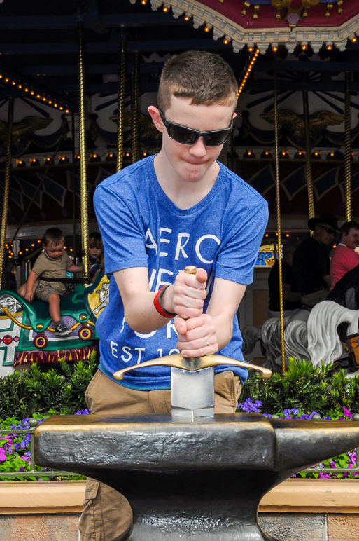 Jacob taking a shot at the Sword in the Stone (315.65 KB)